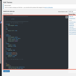 wordpress_html_css