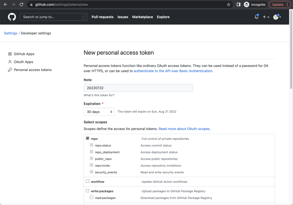 20220725_github_personal_access_token_2